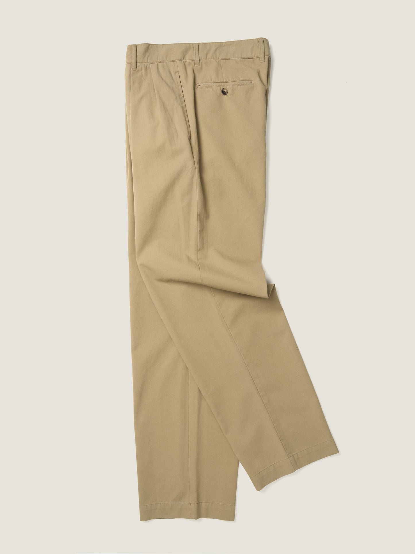 RELAXED TAPERED CHINO [ Khaki ]