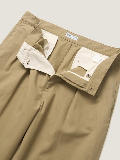 RELAXED TAPERED CHINO [ Khaki ]