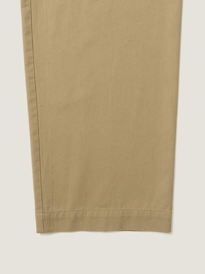 RELAXED TAPERED CHINO [ Khaki ]