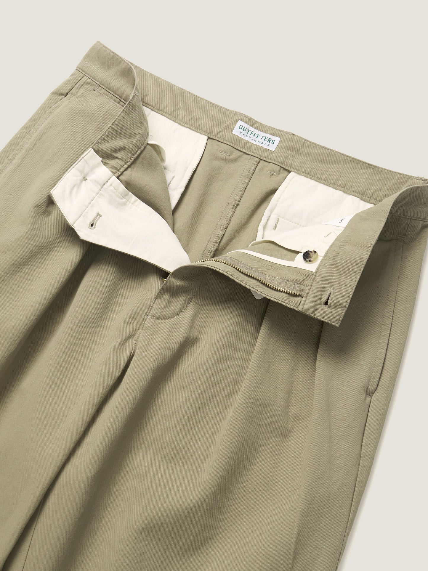 RELAXED TAPERED CHINO [ Greige ]