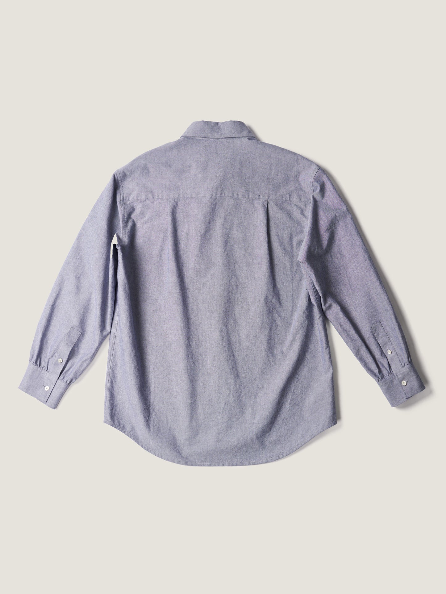 2 POCKET BUTTON DOWN SHIRT [ Navy Oxford ]