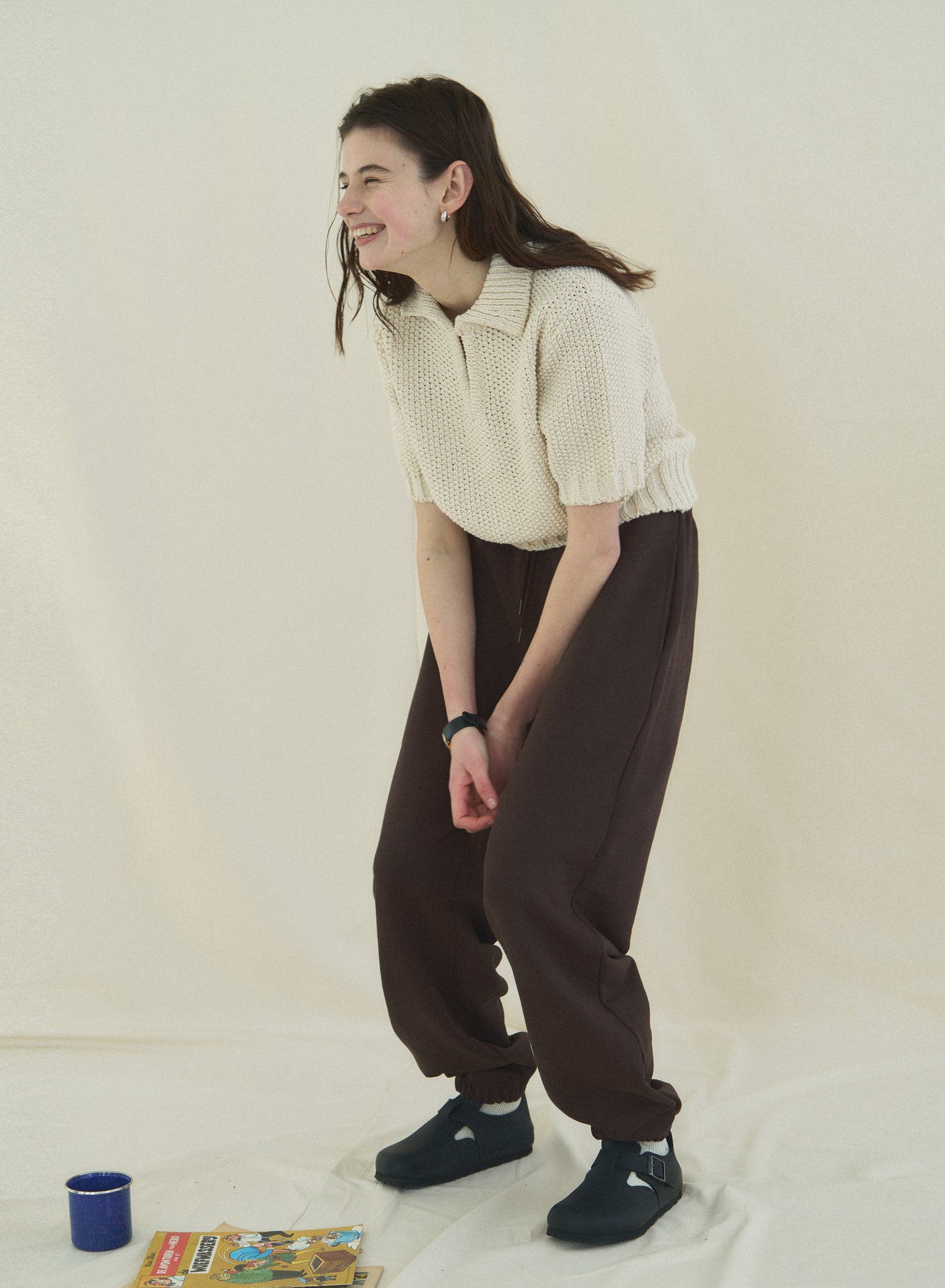 ALL DAY SWEATPANTS [ Chocolate Brown ]
