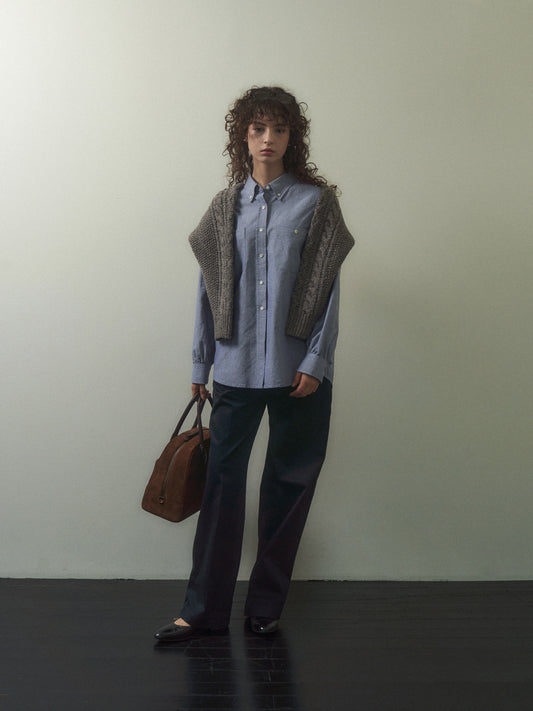 60s ORIGINAL CHINO PANTS [ Deep Navy ] 1st Reorder