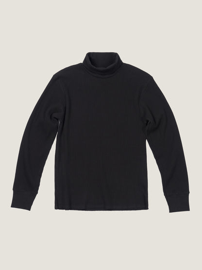 SALLY'S WAFFLE TURTLE TEE [ Black ] 5th Reorder