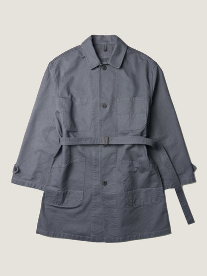(-30%) ATELIER LONG JACKET [ Smokey Blue ]