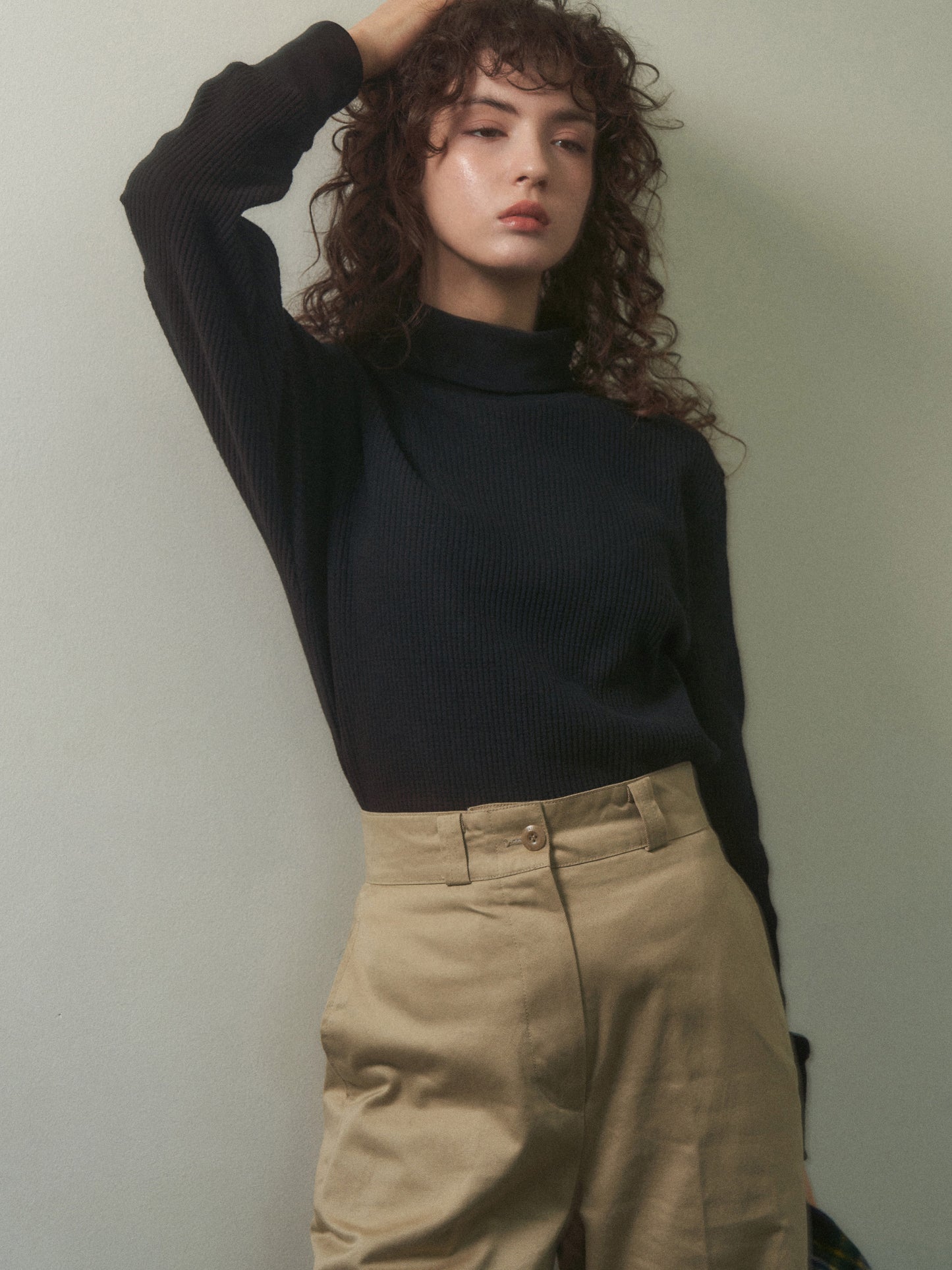 SALLY'S WAFFLE TURTLE TEE [ Black ] 5th Reorder