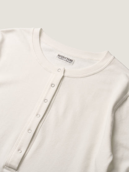 PENELOPE BUTTON TOP [ Soap White ]