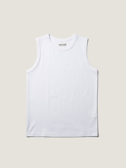 MICHELLE COTTON SLEEVELESS [ White ]