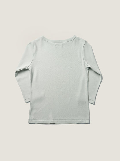 SOFTNESS 3/4 SLEEVE TEE [ Light Mint ]