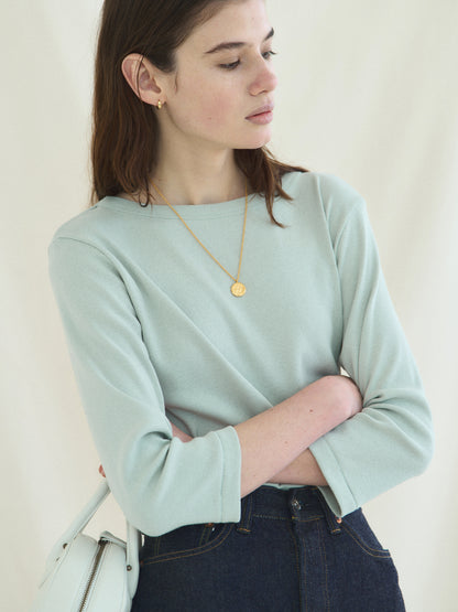 SOFTNESS 3/4 SLEEVE TEE [ Light Mint ]
