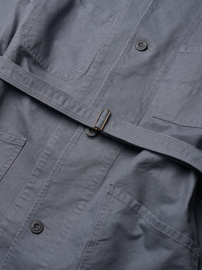 (-30%) ATELIER LONG JACKET [ Smokey Blue ]