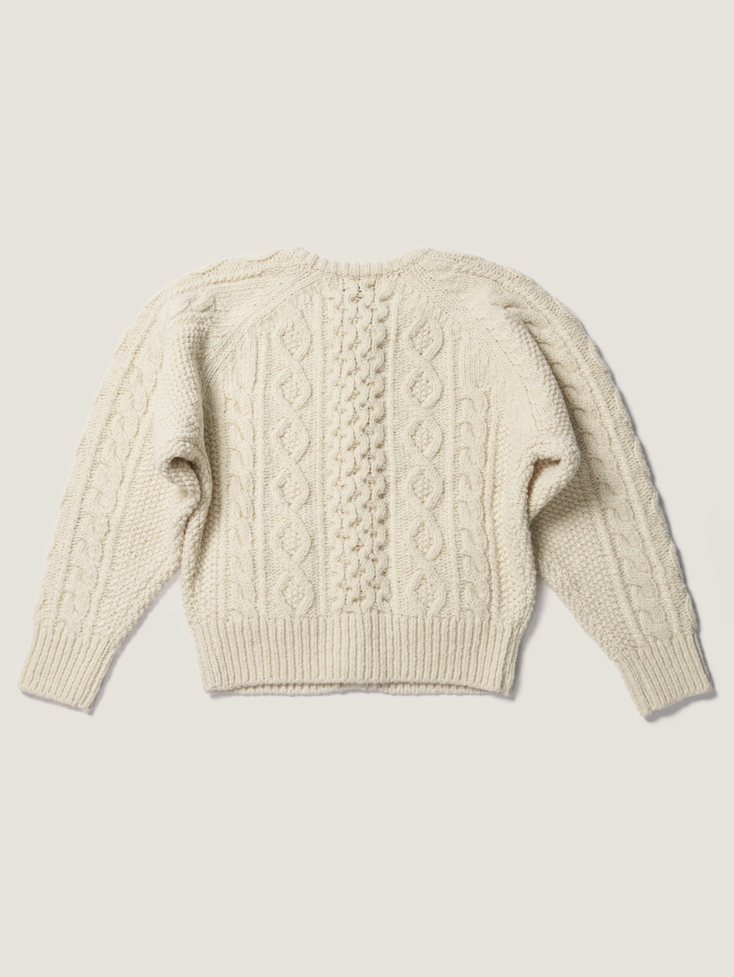 (-20%) CREAM TEA CABLE CARDIGAN [ Cream ]