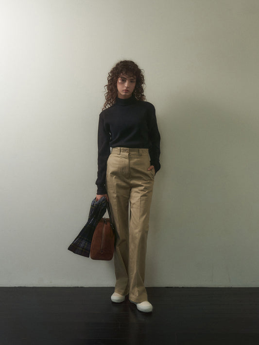 SALLY'S WAFFLE TURTLE TEE [ Black ] 5th Reorder