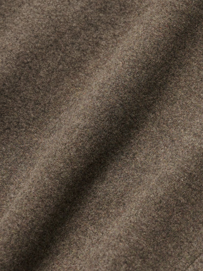 (-20%) EVENING WOOL SKIRT [ Mocha Melange ]