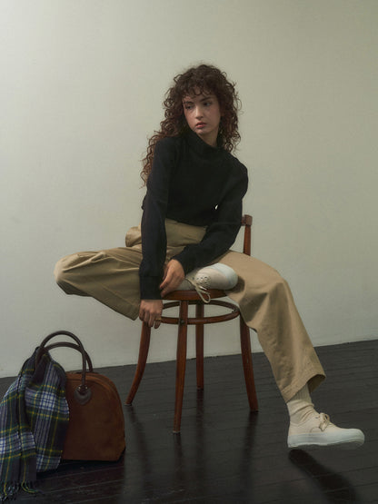 SALLY'S WAFFLE TURTLE TEE [ Black ] 5th Reorder