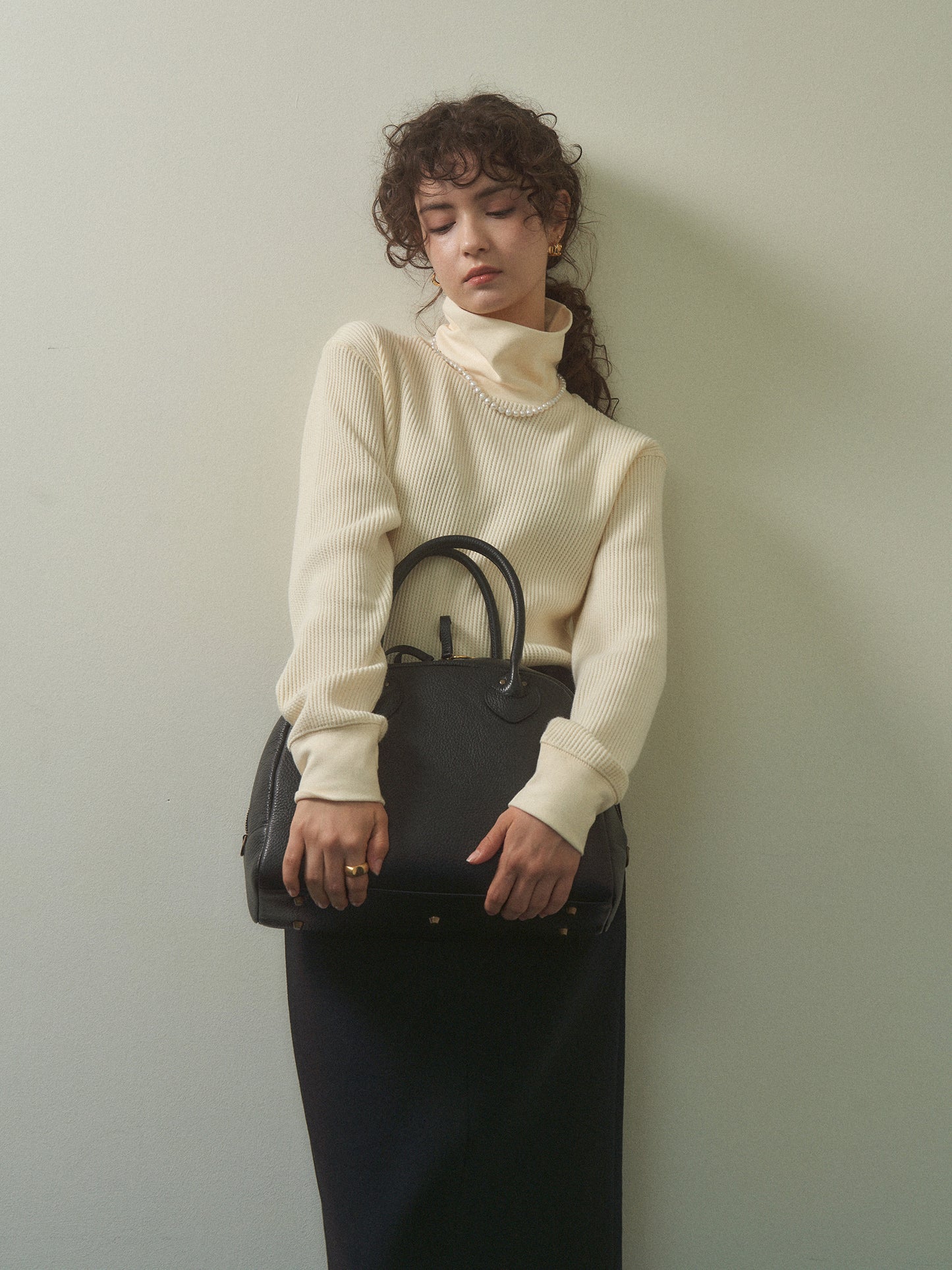 SABLÉ TOTE BAG [ Soft Black ]