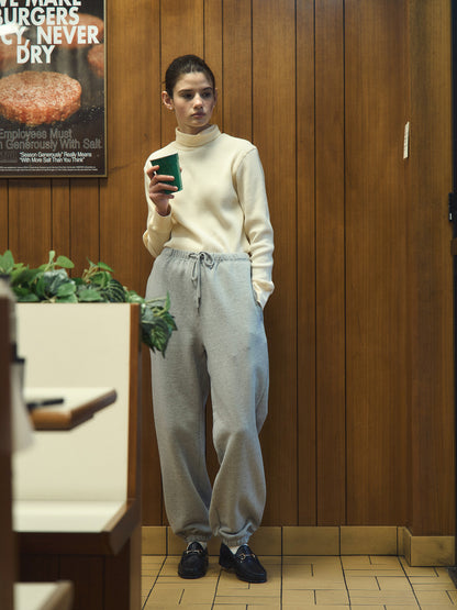 ALL DAY SWEATPANTS [ Heather Grey ]