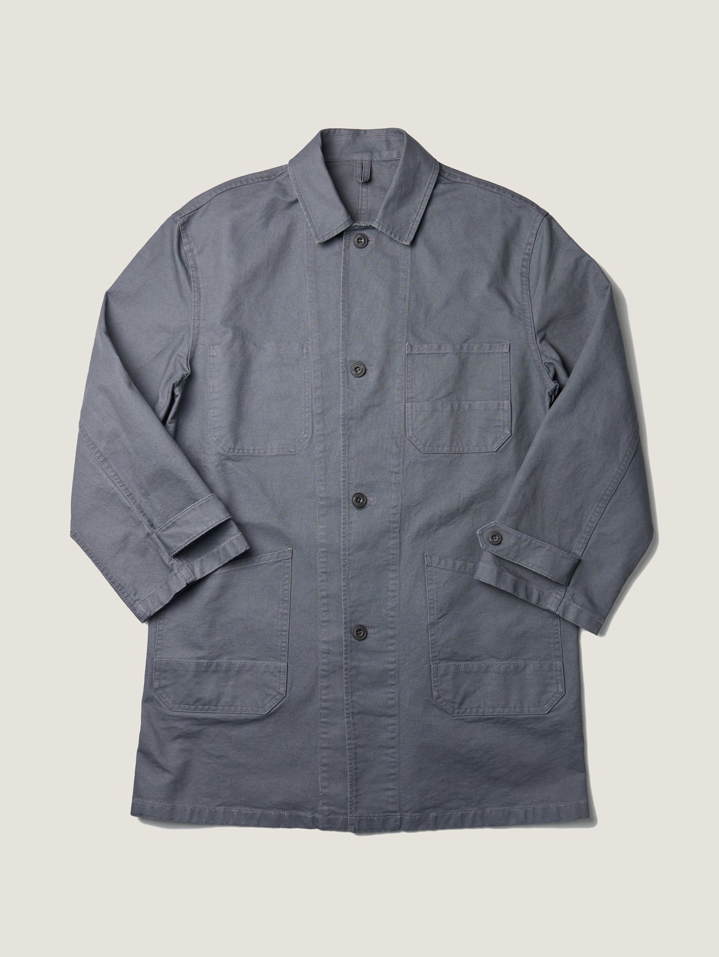 (-30%) ATELIER LONG JACKET [ Smokey Blue ]