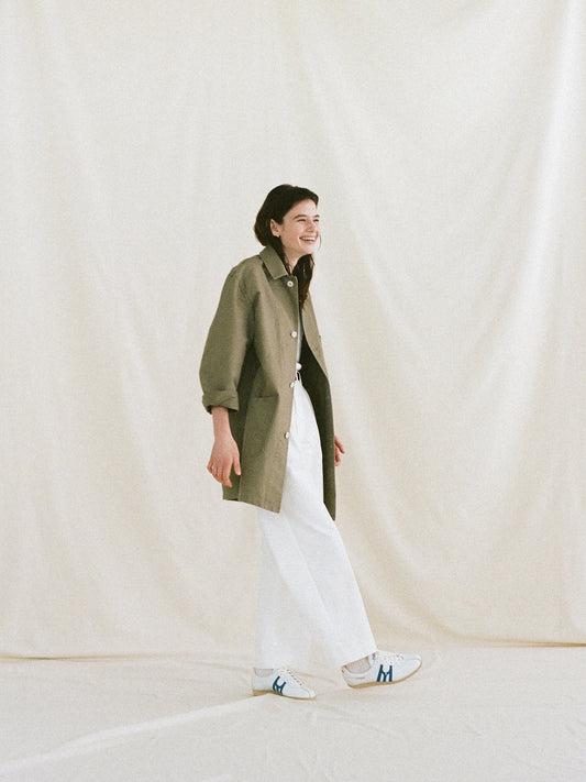 REFINED CLASSIC CHINO PANTS [ Cotton White ]