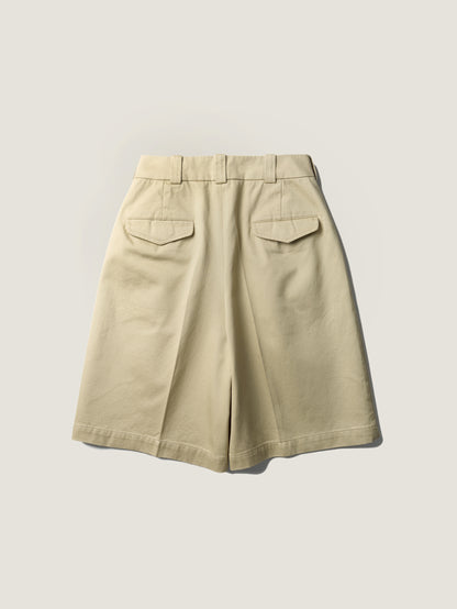 50's AMERICAN CHINO SHORTS [ Military Beige ]