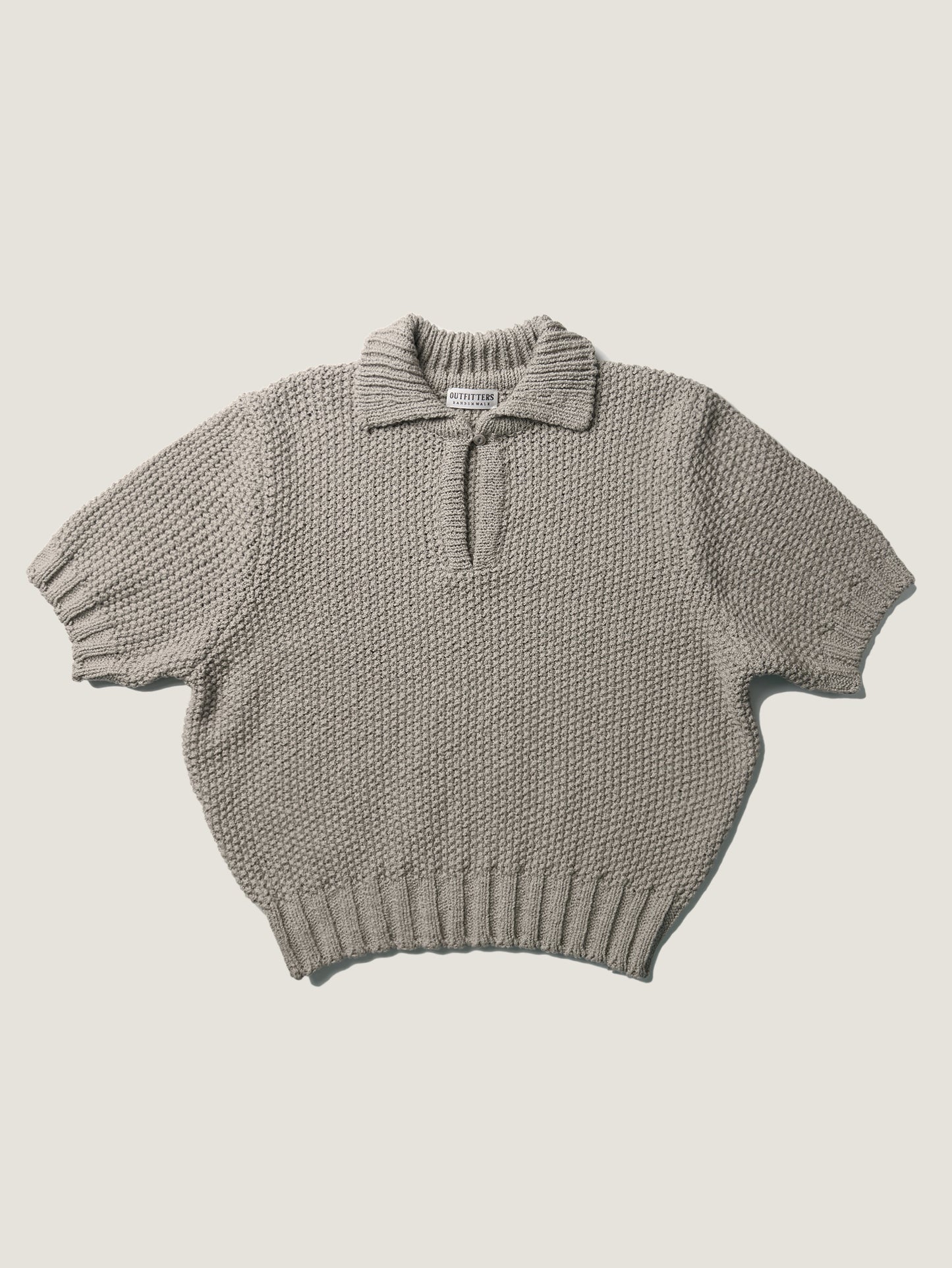 (-30%) LOW GAUGE SKIPPER SWEATER [ Pure Gray ]